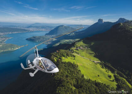 girocopter flight from sofia