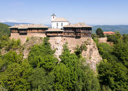 cave saeva dupka and the glozhene monastery